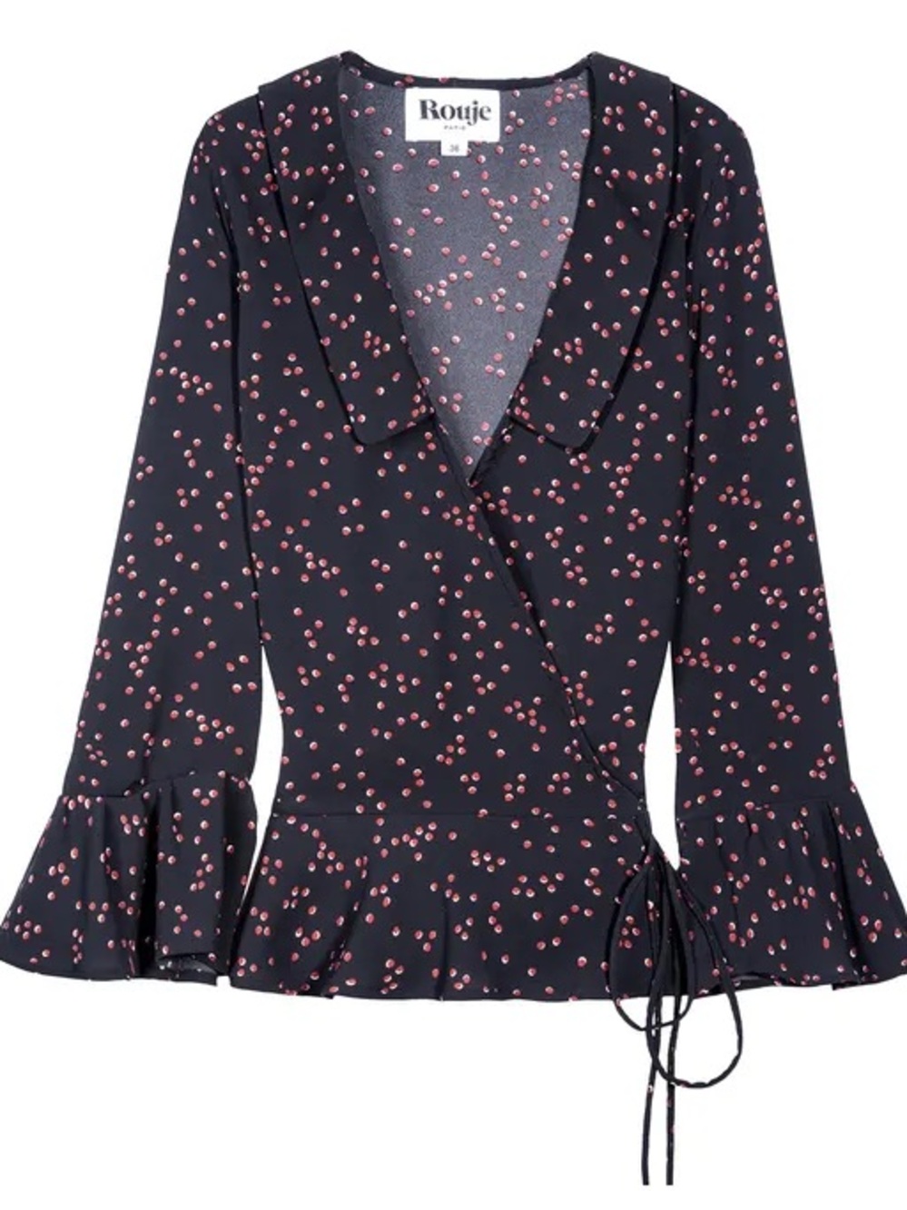 Rouje Yves Wrap Blouse